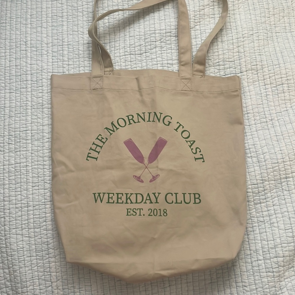 The Morning Toast Tote Bag
